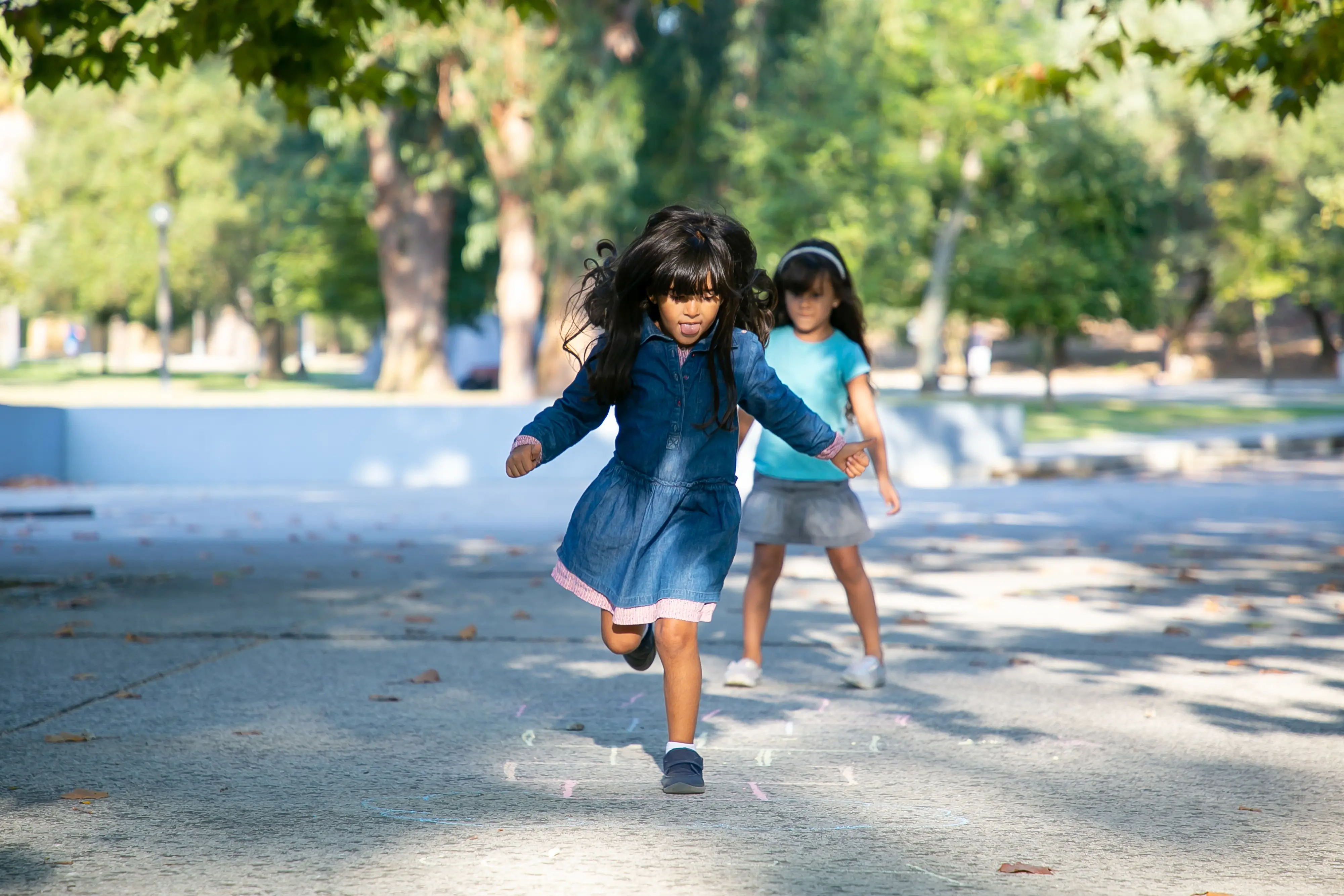 Children enjoying a thoughtfully designed community space